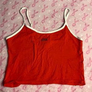 Tank top crop top